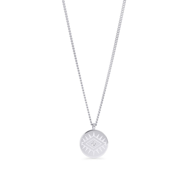 Collier pendentif iris