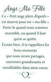 Épinglette Ange : Ma Fille
