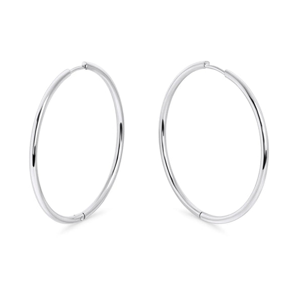 Boucles dormeuses Nyx argent