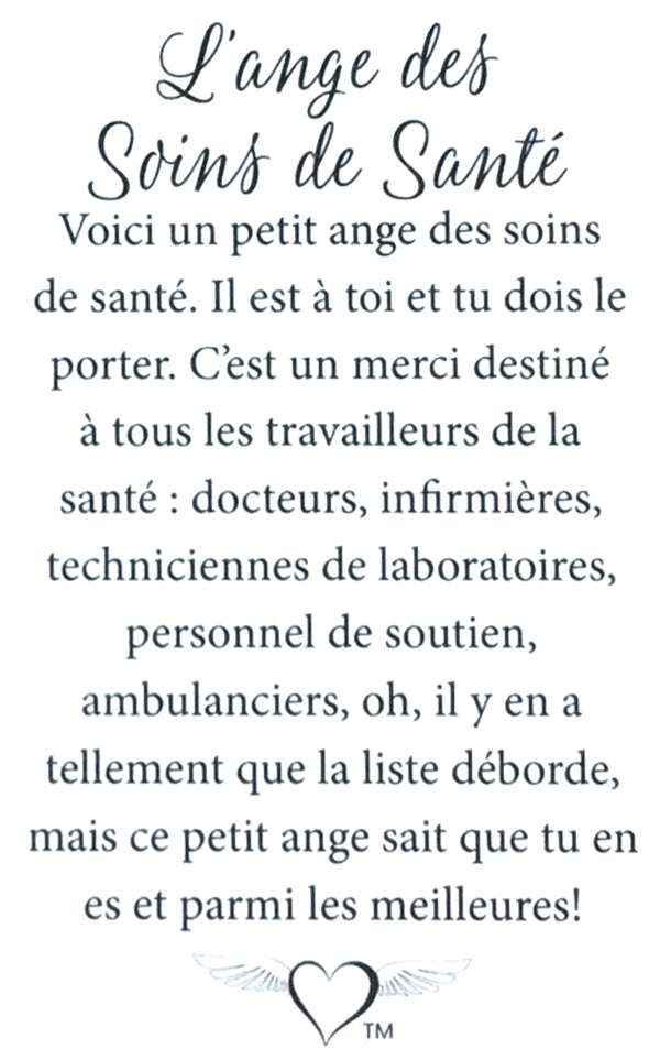 Épinglette Ange : Soins De Santé