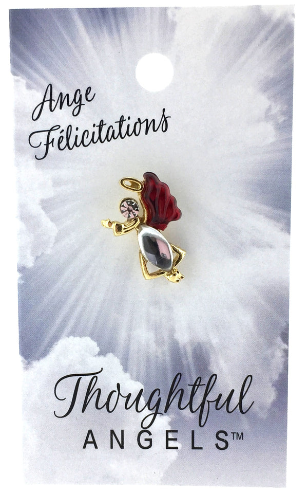 Épinglette Ange : Félicitations