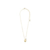 SOPHIA recycled heart pendant necklace gold-plated