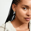 MAEVE recycled hoop earrings gold-plated