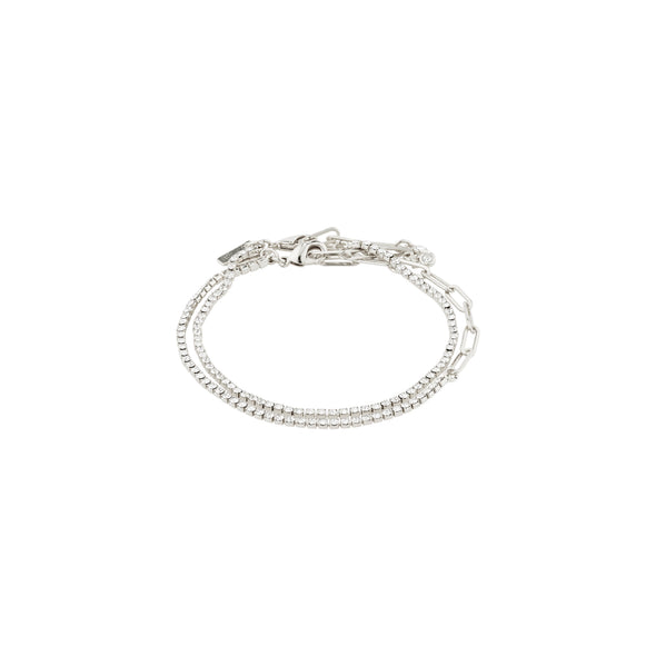 ROWAN crystal bracelet, 2-in-1,