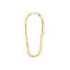KIRA recycled necklace gold-plated