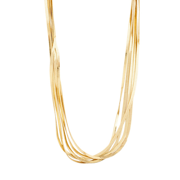 KIRA recycled necklace gold-plated