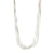 KIRA recycled silver necklace -plated