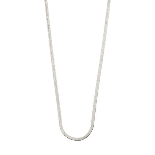 JOANNA flat snake chain necklace