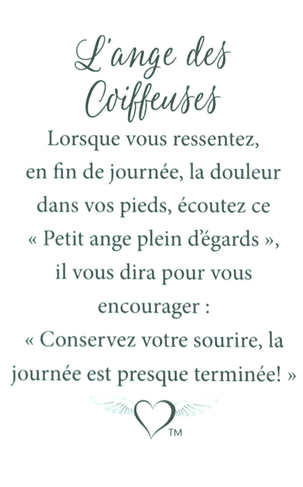 Épinglette Ange : Coiffeuses