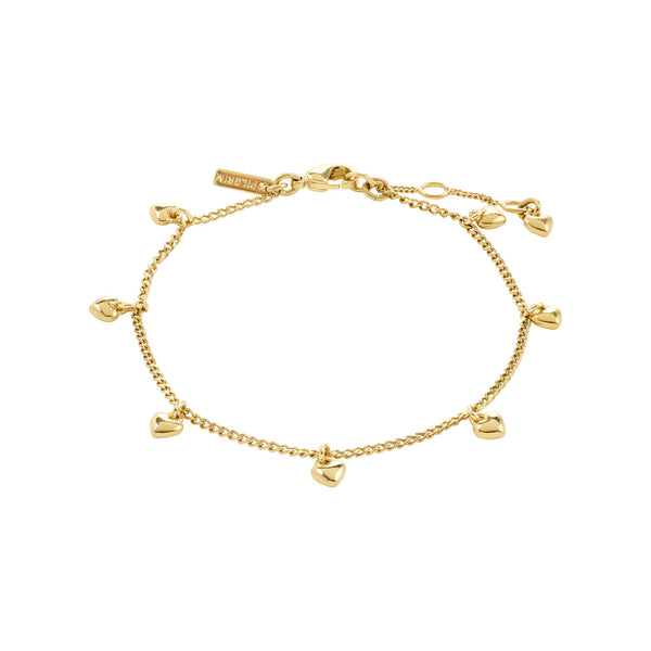 ALAIA bracelet plaqué or