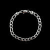 Bracelet Figaro Loyal Argent – 6.5 mm | 8"