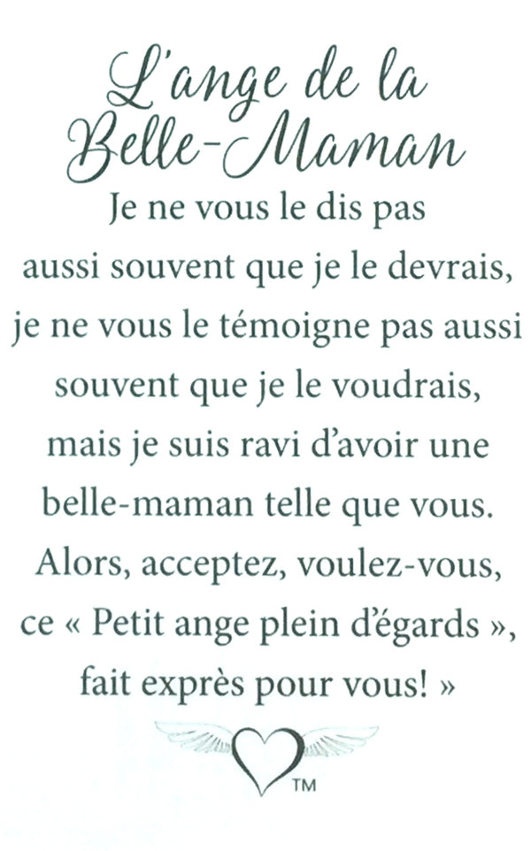 Épinglette Ange : Belle-Maman