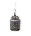 MIKA GREY LED LANTERN
