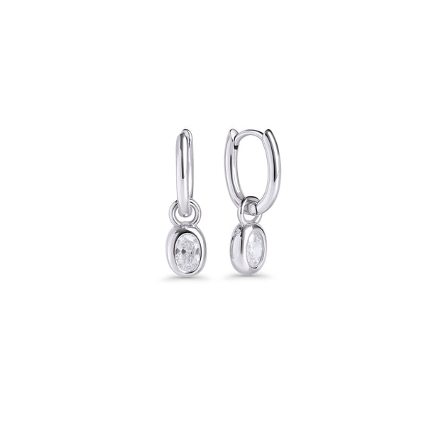 Boucles d'oreilles Clemence argent