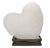 Coussin Cœur blanc