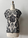 T-Shirt Malo Femme Noir
