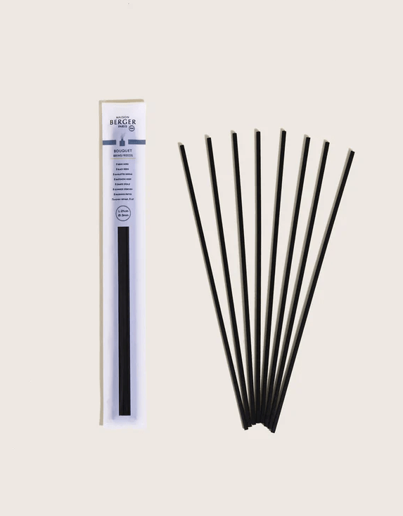 Recharge Bouquet 8 Brins noirs 21 cm