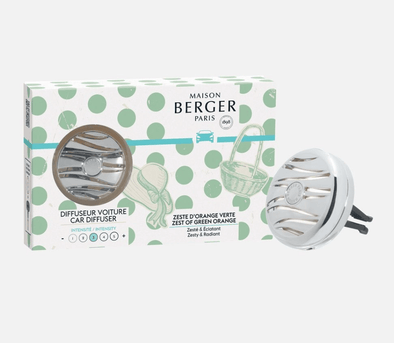 Dolce Car Diffuser - Green Orange Zest