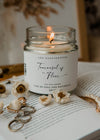 Sunflower &amp; Flower Candle