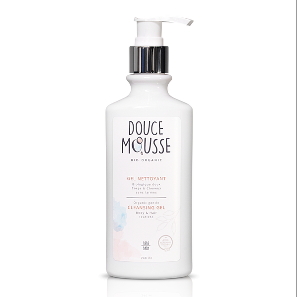 Gel nettoyant corps et visage Douce Mousse — 240 ml de La Coursière Bio