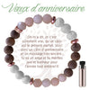 Bracelet Aroma brun : Voeux d'anniversaire