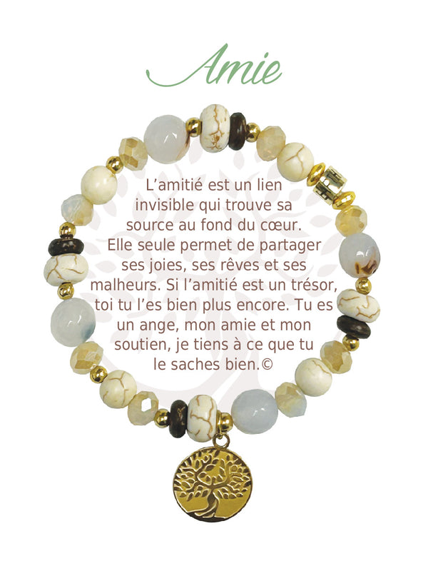 Earth Angel Bracelet 94254 - AMIE Light Gold