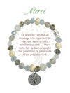 Earth Angel Bracelet 94263 - THANK YOU Light Silver