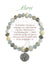 Earth Angel Bracelet 94263 - THANK YOU Light Silver
