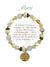 Earth Angel Bracelet 94264 - THANK YOU Light Gold