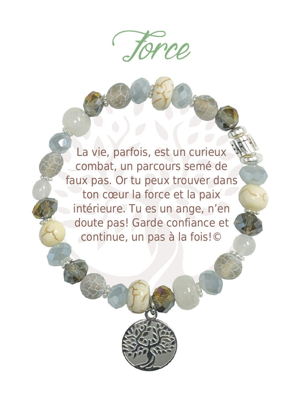 Earth Angel Bracelet 94273 - FORCE Light Silver