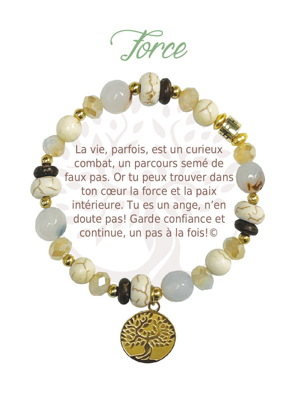 Earth Angel Bracelet 94274 - FORCE Light Gold