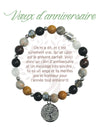 Earth Angel Bracelet 94281 - BIRTHDAY WISHES. Dark Silver