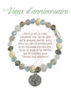 Earth Angel Bracelet 94283 - BIRTHDAY WISHES. Light Silver