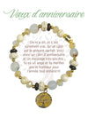 Earth Angel Bracelet 94284 - BIRTHDAY WISHES. Light Gold