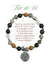 Earth Angel Bracelet 94291 - PROUD OF YOU Dark Silver
