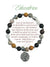 Earth Angel Bracelet 94301 - EDUCATOR Dark Silver