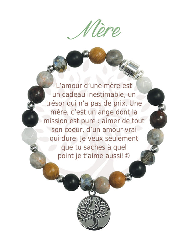 Earth Angel Bracelet 94311 - MOTHER Dark Silver