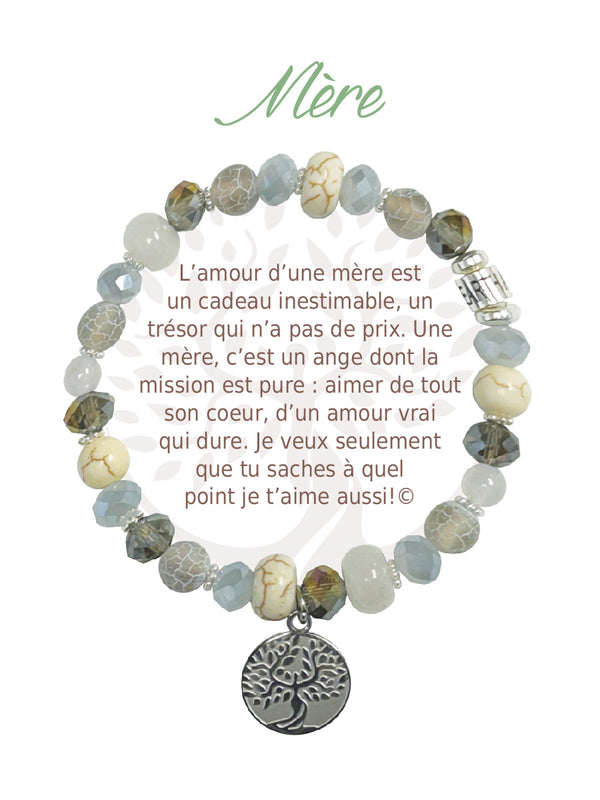 Earth Angel Bracelet 94313 - MOTHER Light Silver