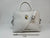Sac à main Miranda en cuir blanc – vue du modèle