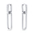 Boucles pendantes Azur