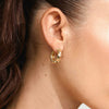 ELLIOT gold-plated earrings