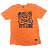 Tee-shirt Orange avec dessin à l'avant