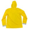 Imperméable Jaune vue de dos