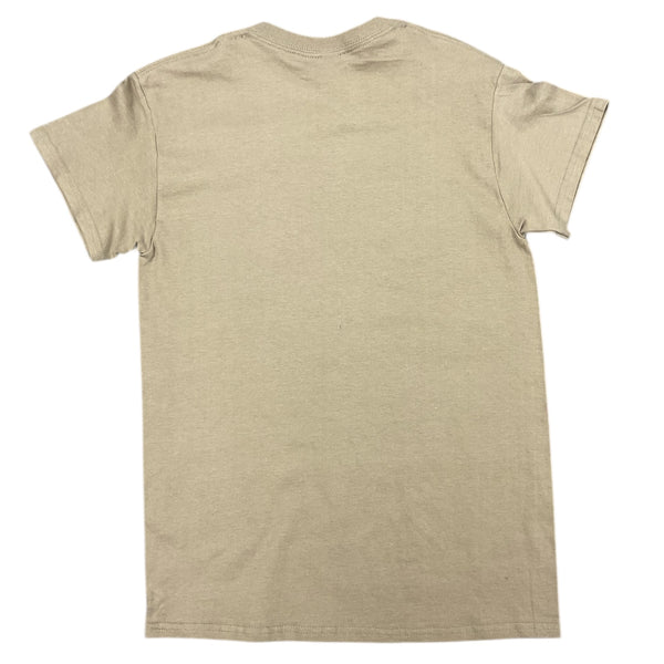 Tee-shirt vie sauvage Brun vue de dos