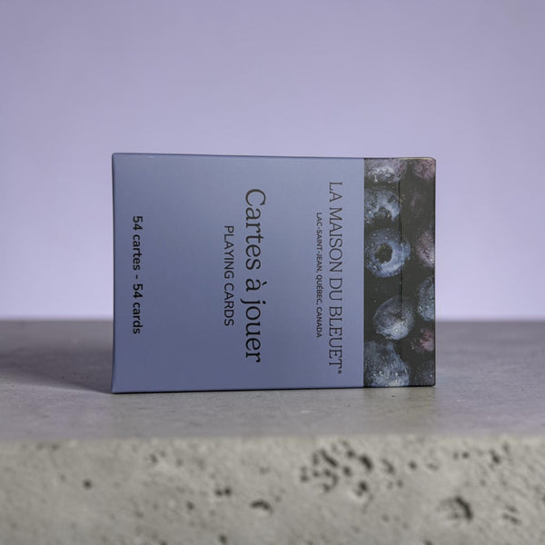 Boite Cartes à jouer de La Maison du Bleuet