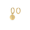 Boucles d'oreilles Iris Huggie