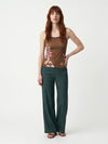Pantalon Susan Kollontaï Vert