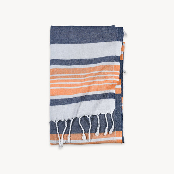 Serviette – Saint-Laurent Denim Glow