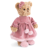 Aiko – Peluche en robe de velours rose de Bukowski Bears