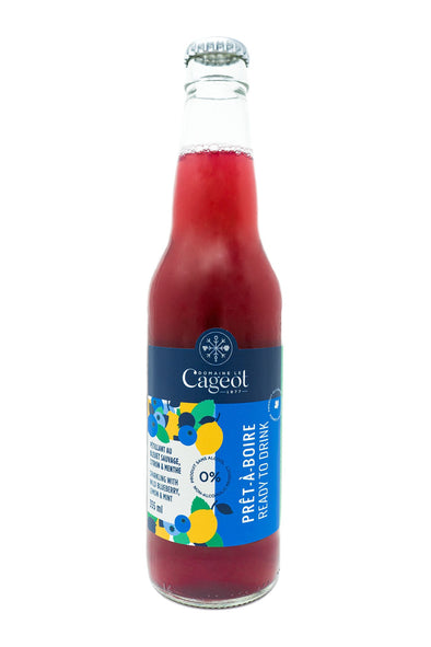 Prêt-à-boire bleuet, citron et cassis